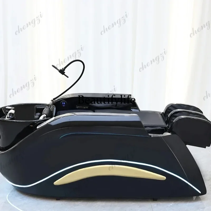 

Z138 Bed Barber Shop Shampoo Chairs Beauty Lounge Hair Salon Simplicity Shampoo Chairs Shower U Leather Furniture