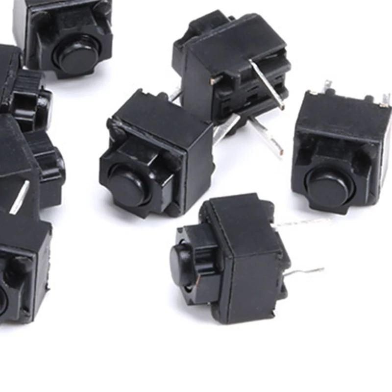 10 Stück leiser Schalter, Stummschaltknopf 6*6*7,3mm, Mikroschalter für kabellose/kabelgebundene Maus - Stummschalten Sie Ihre Klicks mit Präzision – Detail 3