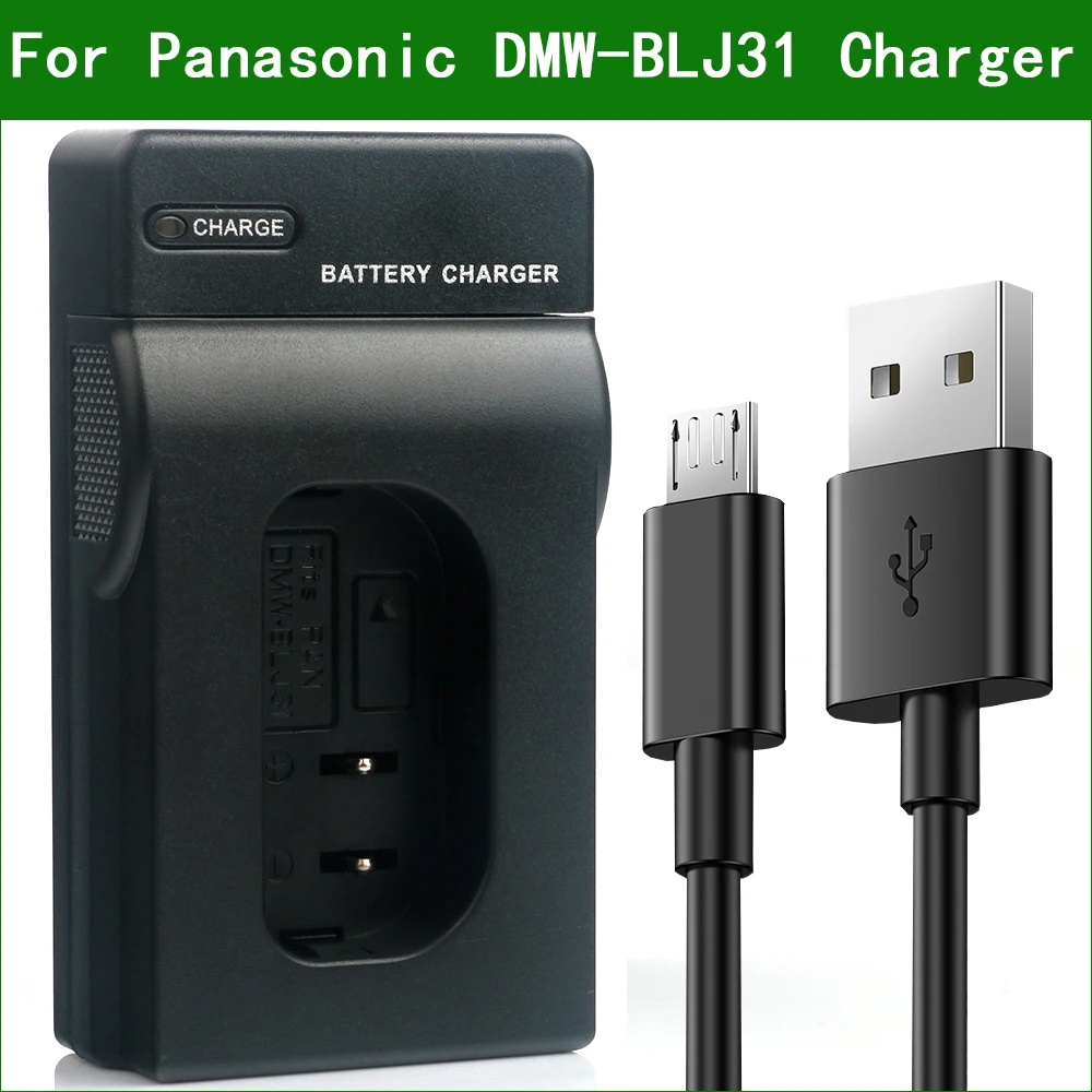 

DMW-BLJ31 DMW-BGS1R DMW-BLJ31e Digital Camera Battery Charger For Panasonic LUMIX DC-S1 DC-S1R DC-S1H