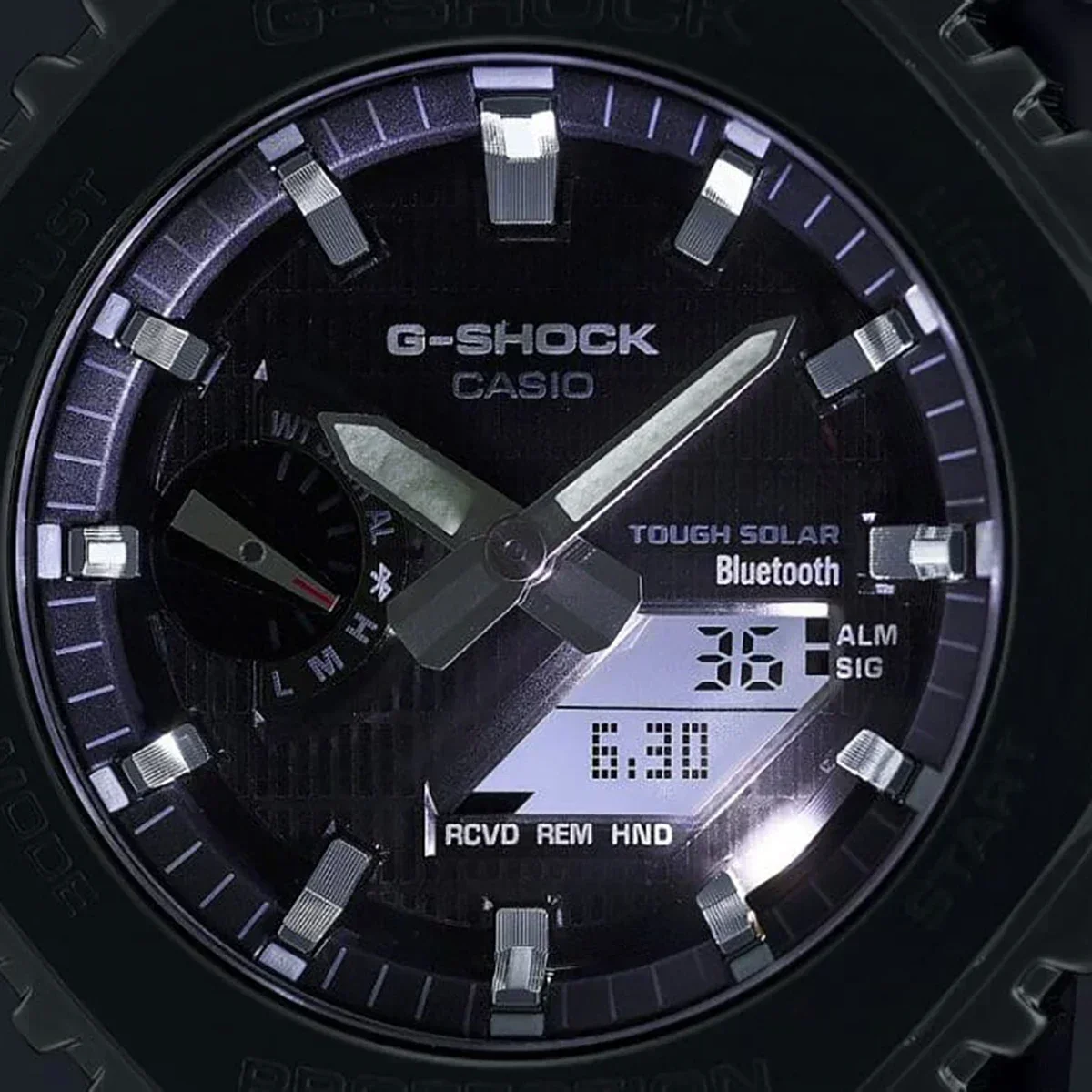 GBM Brand New  Series Men Waterproof Sports 2100 Watch LED Lighting Automatic Calendar Alarm Luxury