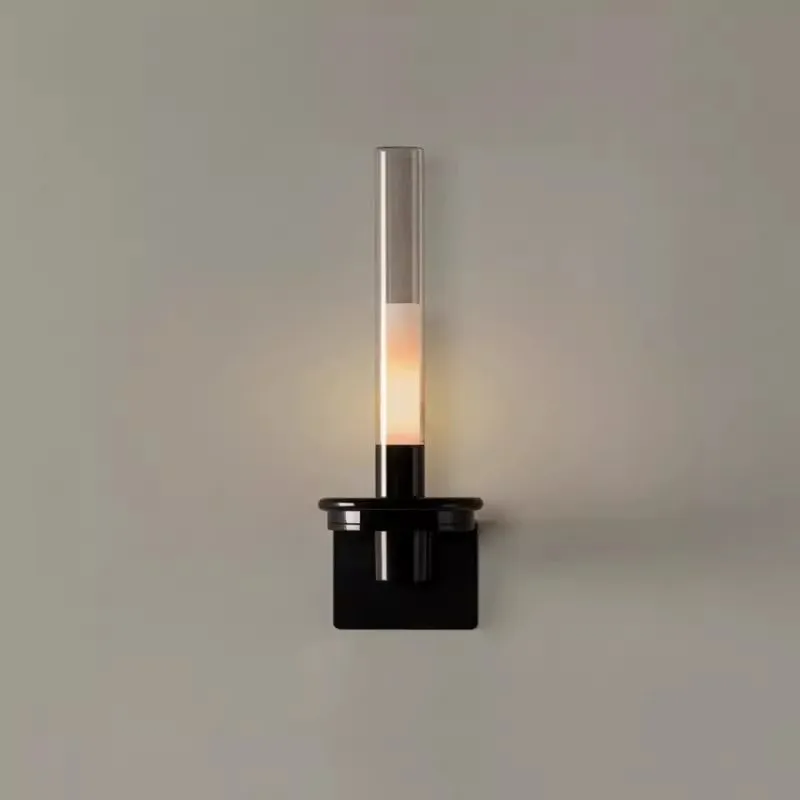 

Retro candlestick wall lamp corridor study bedside lamp removable, rechargeable desk lamp