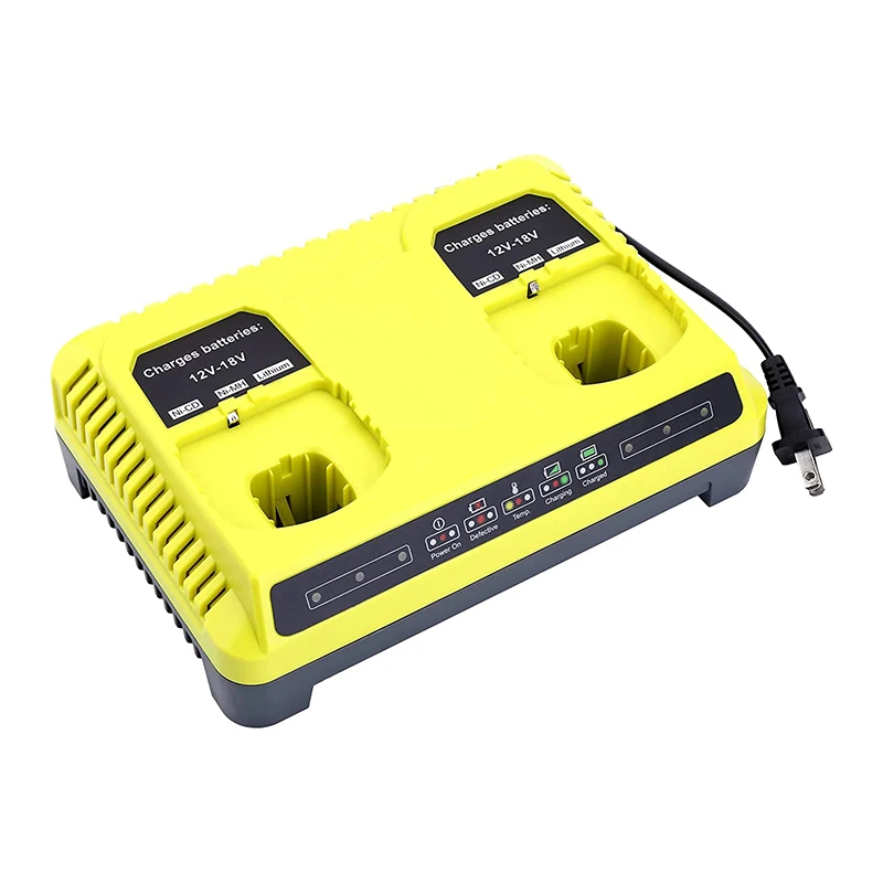 P117 Fast Charger Compatible with Ryobi 12V-18V ONE+ Battery Lithium NiCad NiMh P102 P190 P189 P108 P105 P103 P107 PBP004