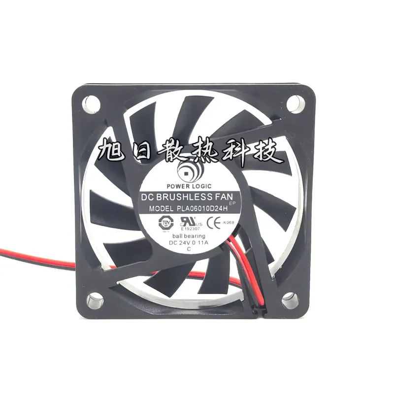for PLA06010D24H 6010 6cm Ultra-thin Cooling Fan 24V 0.11A DC Brushless Inverter Cooler