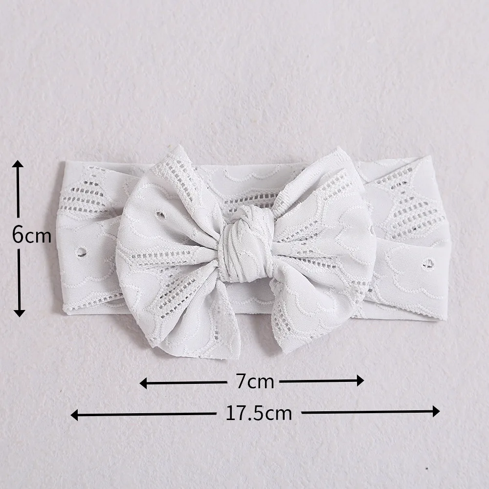 New Colors Knit Baby Headbands Rib Bow Elastic Soft Newborn Headbands for Baby Girl Children Turban Infant Kids Hair Accessories