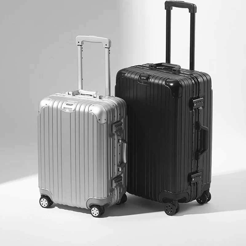 

Metal Aluminum Frame ABS+PC Luggage Trolley Case 20 inch Carry-on Suitcase 29 inch Large Capacity Travel Suitcase