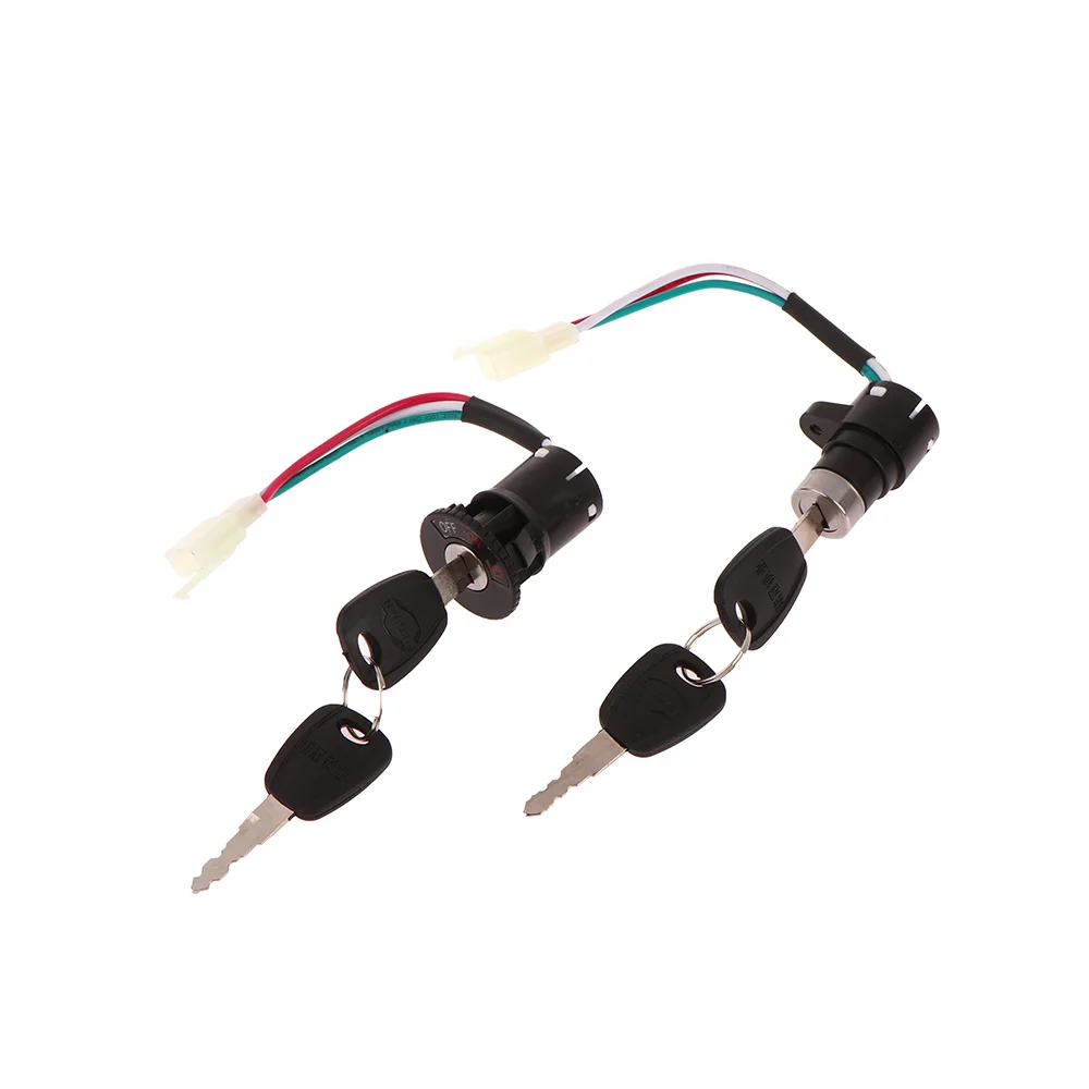 AliExpress 【S】1Set Universal Motorcycle E-bike Ignition Switch Key With Wire For Motorcycle Electric Bike Scooter Accessories