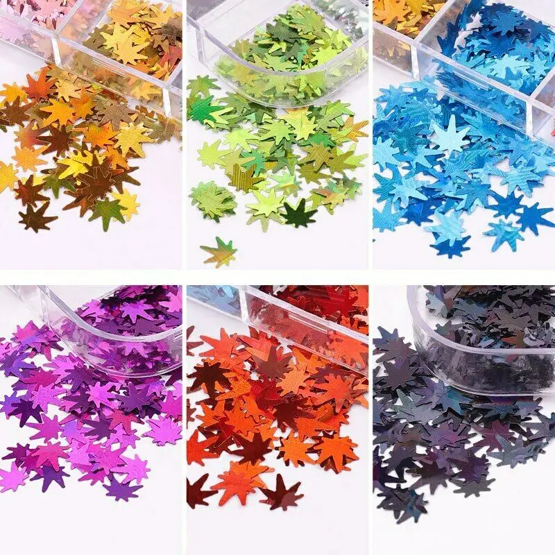 1~4BOXES Polish Flakes Unique Sparkling Holo Nail Flakes Butterfly Nail Art In Demand Sequins Shiny Dazzling Sparkly Nail Design