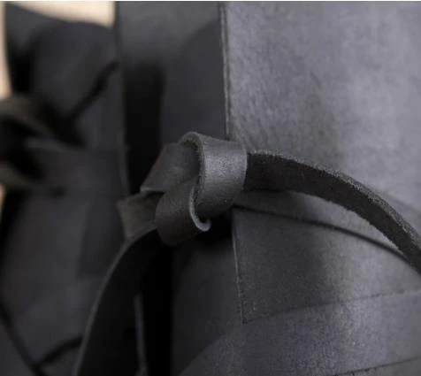 Herren-Renaissance-Stiefel, mittelalterliche Rollenspiel-Stiefel, Schnür-Vintage-Bühnen-Piraten-Viking-Lederschuhe, Halloween-Party-Lederschuhe – Detail 8