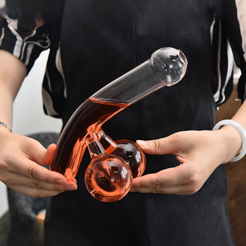 مصفق ويسكي زجاجي ، مصفق زجاج بوروسيليكات عالي فريد ، حفلة للرجال الكحوليات ، هدية عيد ميلاد #3