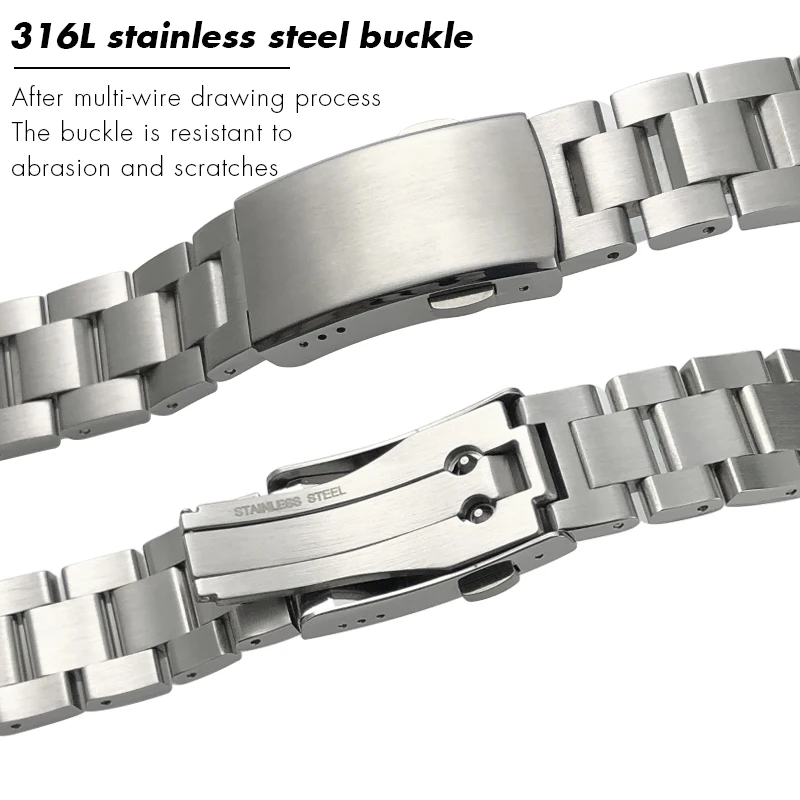 20 مللي متر 21 مللي متر 22 مللي متر 316L الفولاذ المقاوم للصدأ حزام ساعة اليد ل تاغ هوير Aquaracer عيار 41/43 مللي متر الطلب 21.5 مللي متر 20.5 مللي متر حزام الساعات أساور #4