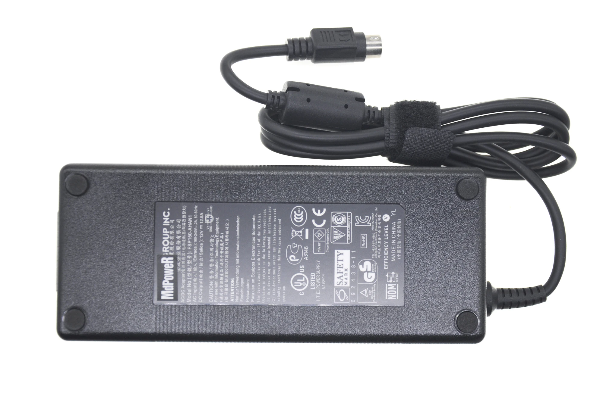 Original 12v 12.5a 150w FSP ac power supply charger adapter for QNAP TS-412 NAS TS-410 DPS-150NB-1B FSP150-AHAN1 Laptop adapter