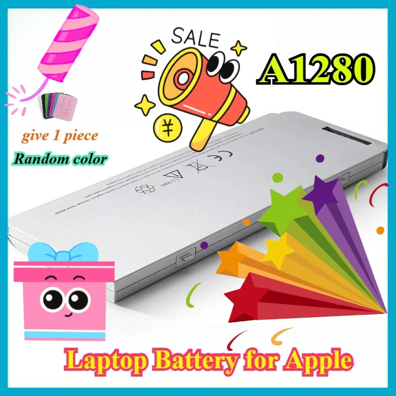 

A1280 Laptop Battery for Apple MacBook 13" A1278 (2008 Version) MB466LL/A MB466 MB771LLA MB771