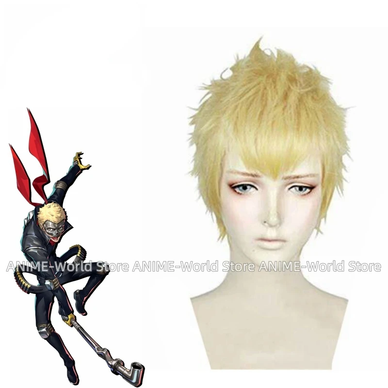 Anime Ryuji Sakamoto Phantom Dieb Schädel Cosplay Kostüm Erwachsene Männer Halloween Kostüm Kampf Uniform Overall Outfit