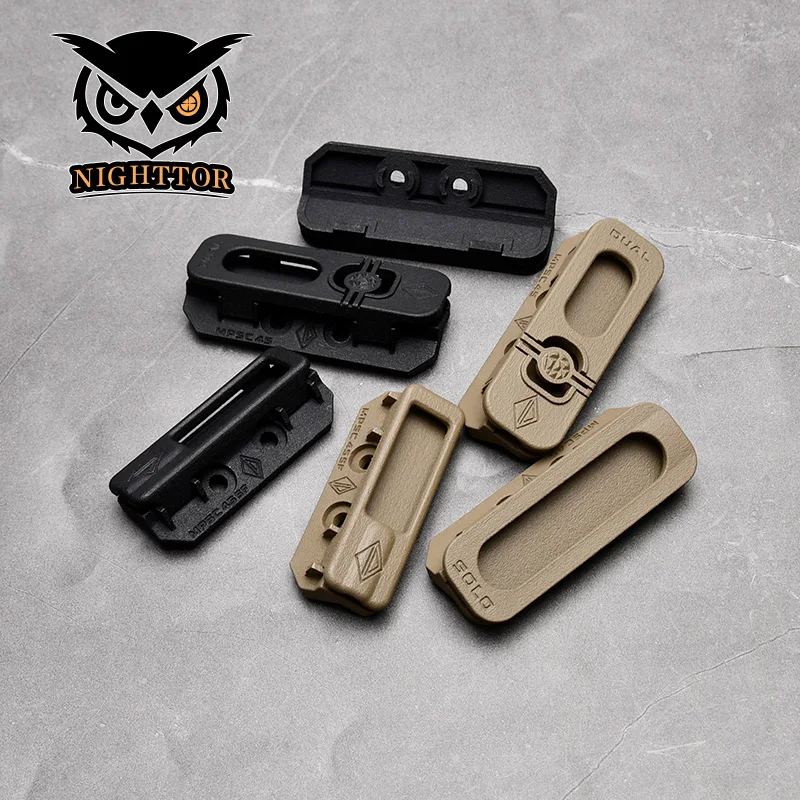 

WADSN Tactical Remote Switch Mounting Slot M-LOK Rail For NGAL PEQ DBAL-A2 M300 M600 Flashlight Airsoft Accessory