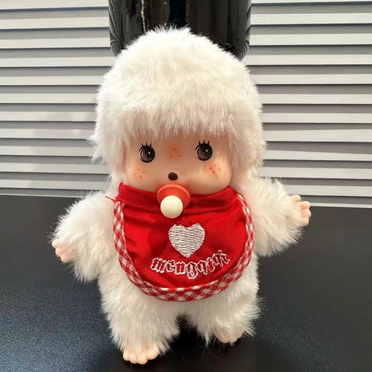 Cute Mengqiqi Vinyl Plush Keychain Pendant Cute Doll Bag Accessories Pendant Birthday Gift