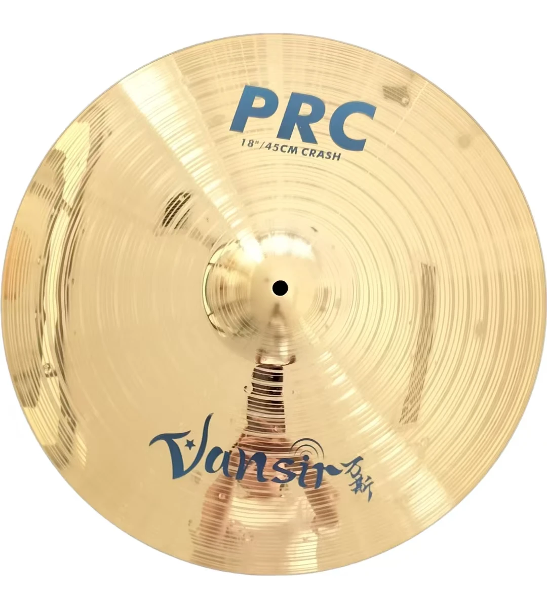 

Барабанная посуда Vansir 18'' (золотистая полировка), крэш-драми, в продаже