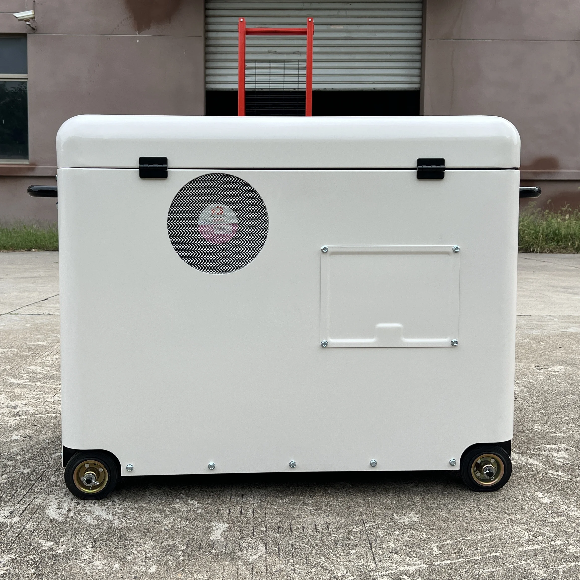 Home Use Soundproof 8KW Rated Power Generator Two Fuel Genset