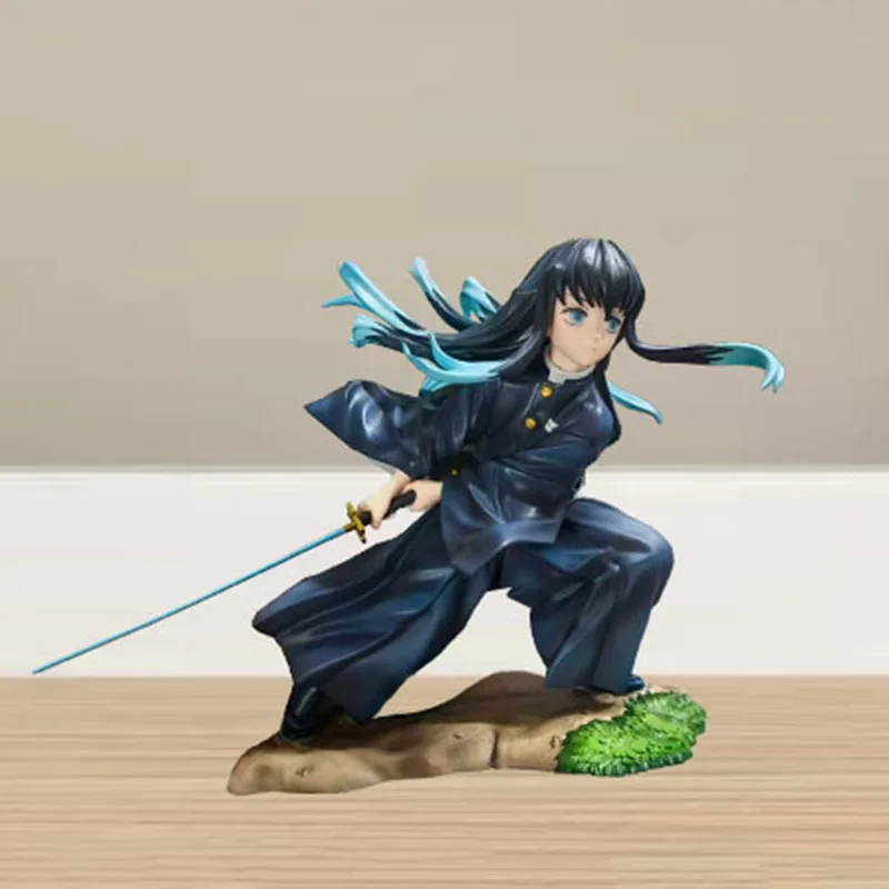 2026 GK Nuova Statuetta Anime Demon Slayer, Figura di Tokitou Muichirou, Action Figure in PVC, Decorazione, Modellino, Giocattolo, Regalo