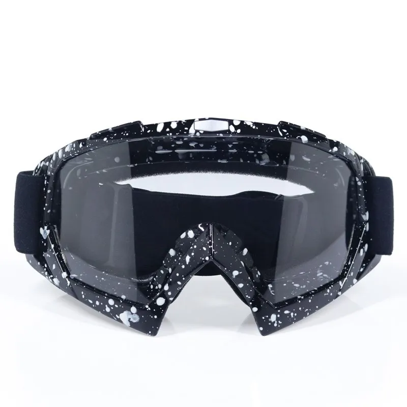 Adult Motocross Goggles Motorcycle Bike Glasses Cross Country Flexible Clear Lens Ooculos de grau