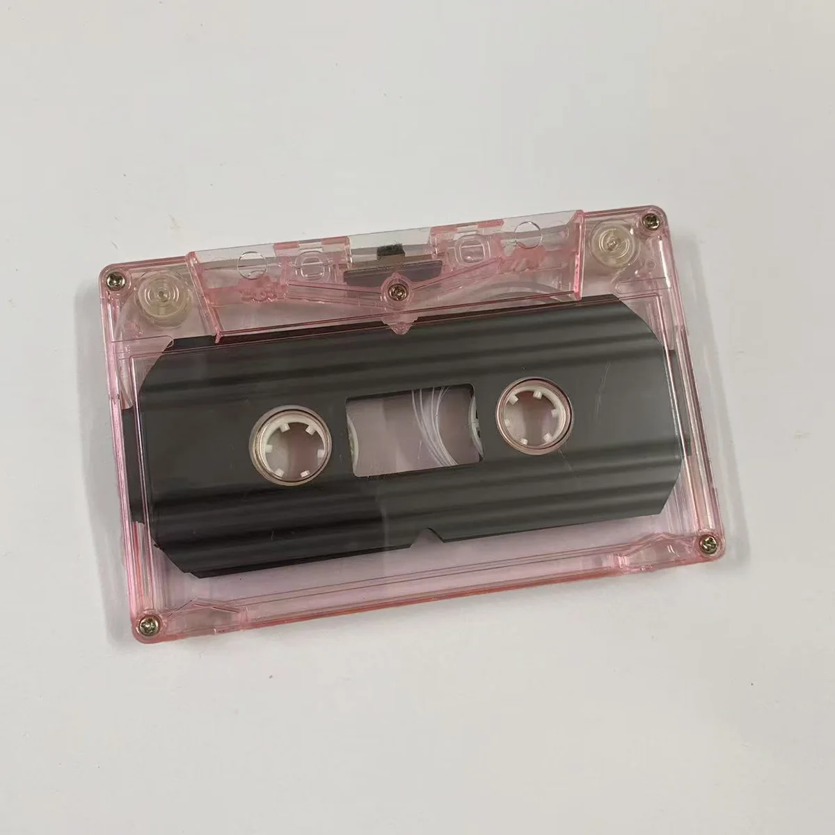 Leeres Klebebandgehäuse, Audioaufzeichnung, Kassettenhülle, leere Rolle zum Spulen, Kassette (kein innerer Kern und äußere Box) – Detail 4