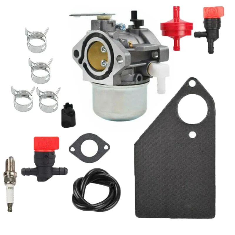 Replacement Carburetor Kit Compatible with For 13HP IC Gold 28M707 Engine Featuring Fuel Delivery and Ignition System