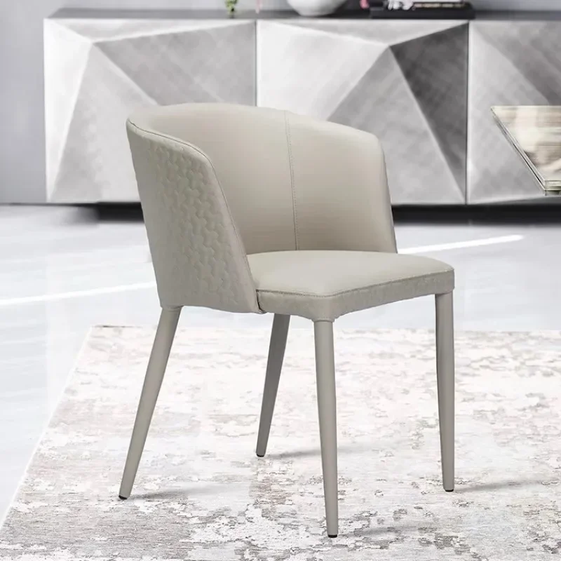 Sillas de comedor de oficina con respaldo de lujo, sillas de comedor modernas ergonómicas para fiesta relajante, Silla de espera, muebles para el hogar para jugadores