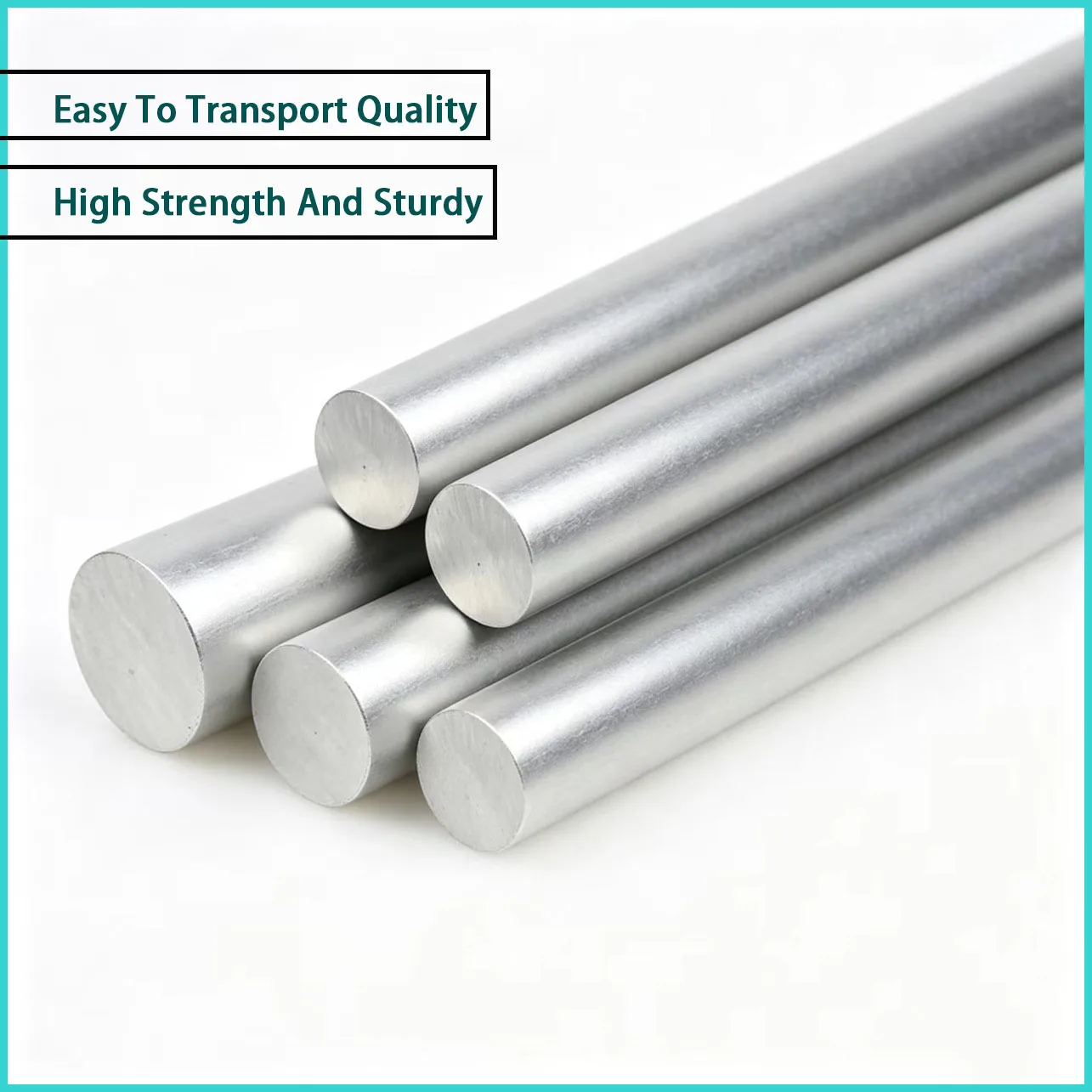 Solid Aluminum Alloy Round Rod 5‑30mm Diameter Metal Bar for Mechanical Shaft Decorative Rod