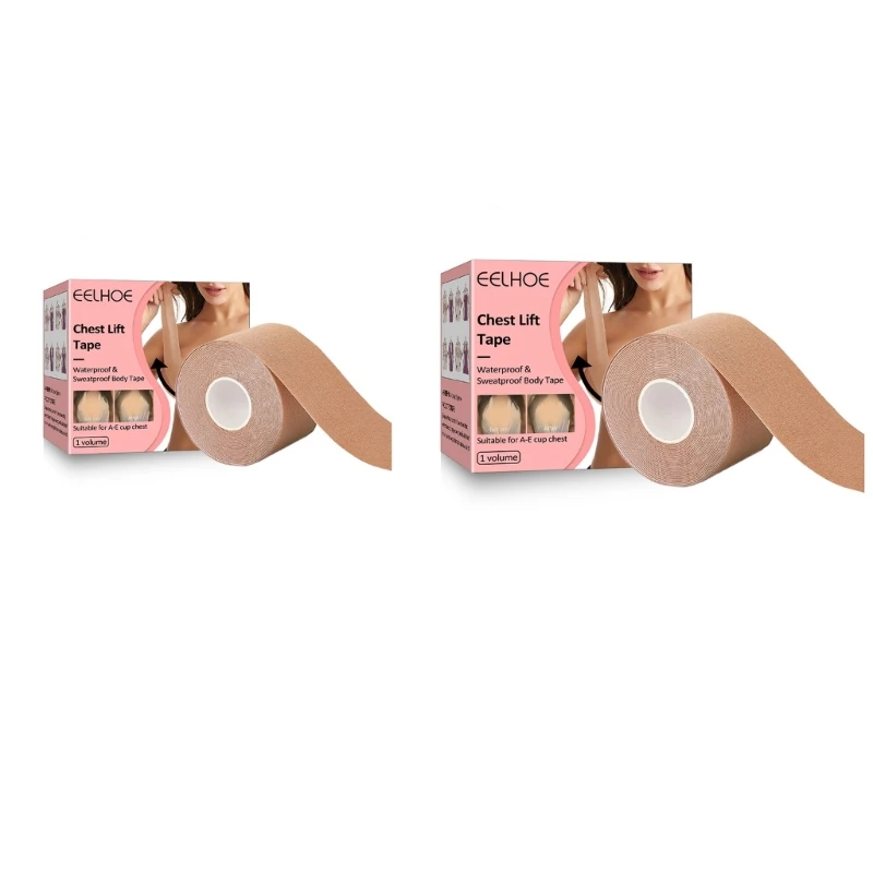 Boob Tape Self Adhesive Waterproof Breathable Chest Lift Body Tape for Push Up