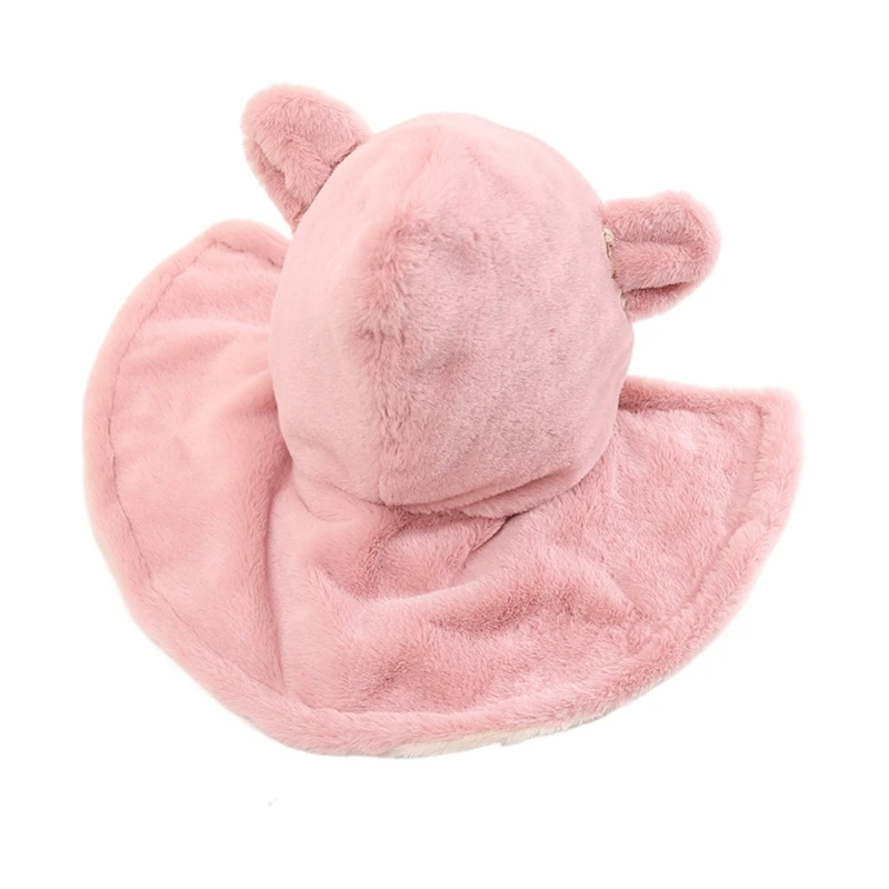 Portable Fleece Lined Hat Scarves with Ears Comfortable & Fashionable Toddler Winter Hat Scarf Combo for Boys Girls