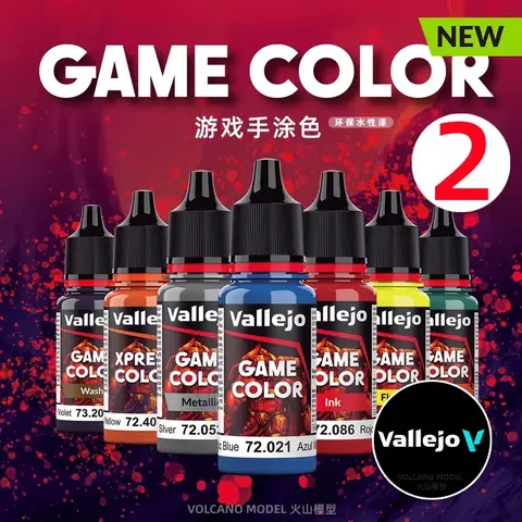 Bilashmart Vallejo GAME COLOR for all Fantasy and Wargame water-based AV paint 17ml acrylic paint