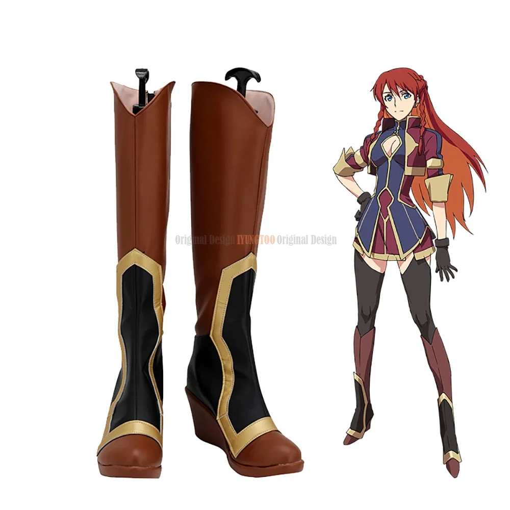re-creators-コスプレレザーブーツセレシアアップティリアコスプレヒールカスタムメイド