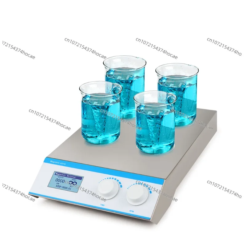 Laboratory mixer Four-position magnetic stirrer Laboratory multi-position magnetic stirrer