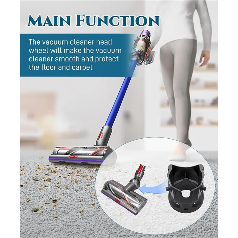 

BHBD-разъем головки очистителя с высоким крутящим моментом для пылесоса Dyson V10 V11 V15 G5, запасные части для головки очистителя V-Ball 100 Вт