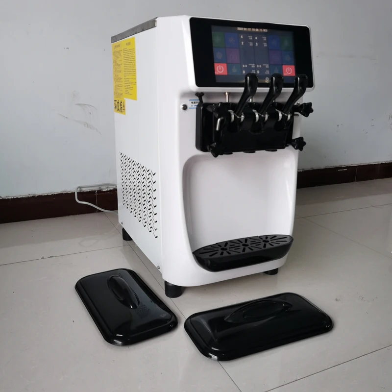 Машина для мороженого, десертная машина для фруктового мороженого, замороженный десерт, 2100 Вт