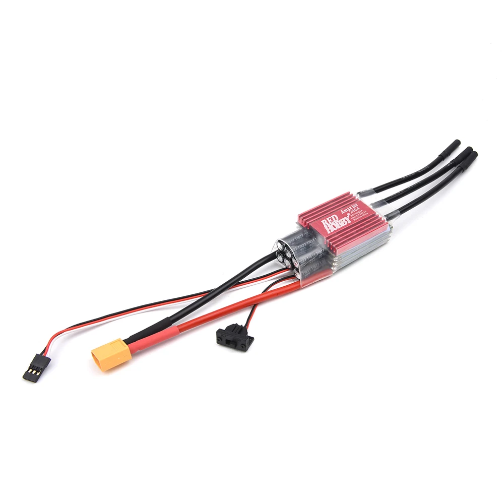 AM32 60A 80A 150A 200A Bürstenloser ESC 2-4S BEC 6V/2A 2-6S BEC 6V/5A für 1/10 1/8 RC-Auto und RC-Boot – Detail 13
