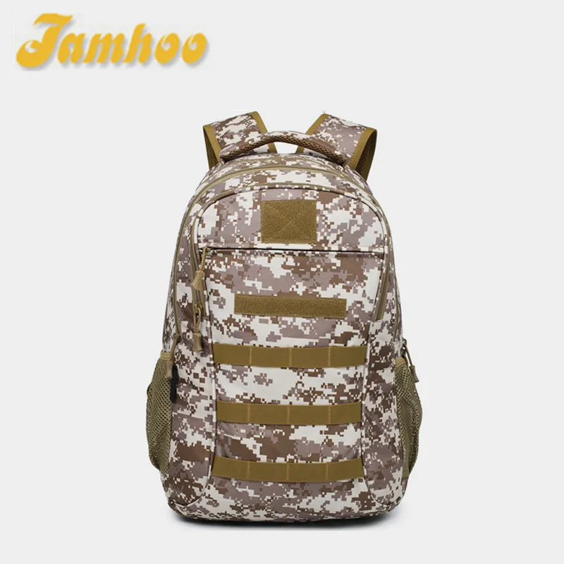 Jamhoo Unisex Gear Fishing Bag Waterproof USB Charging Mountaineering Package Outdoor 3D Sports Backpack Fans Tactical Package