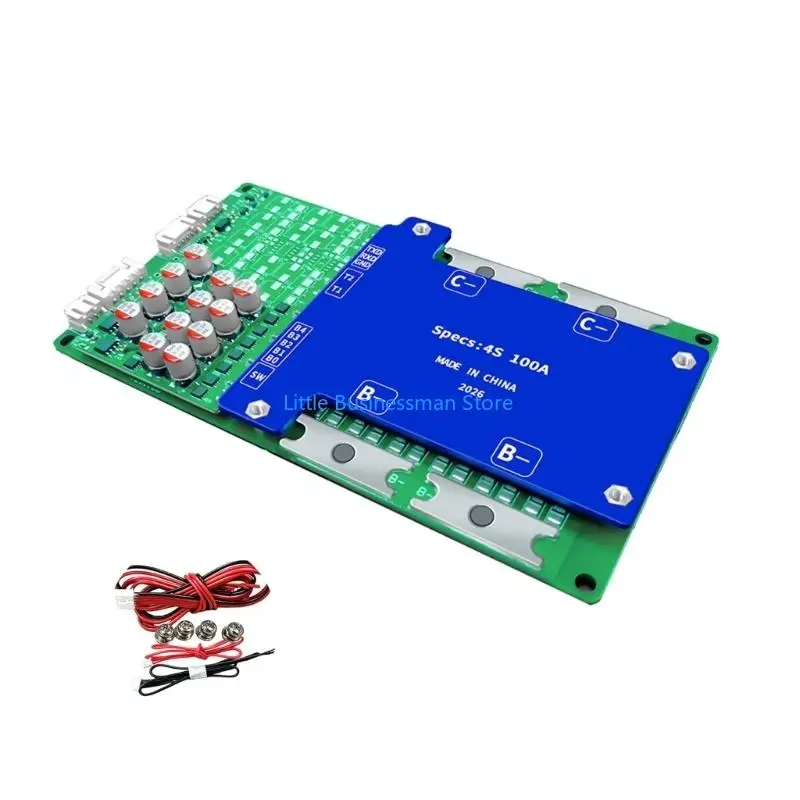 Batteriemanagementplatine für 4S LiFePO4 12V-Packs mit Balance M76A – Detail 7