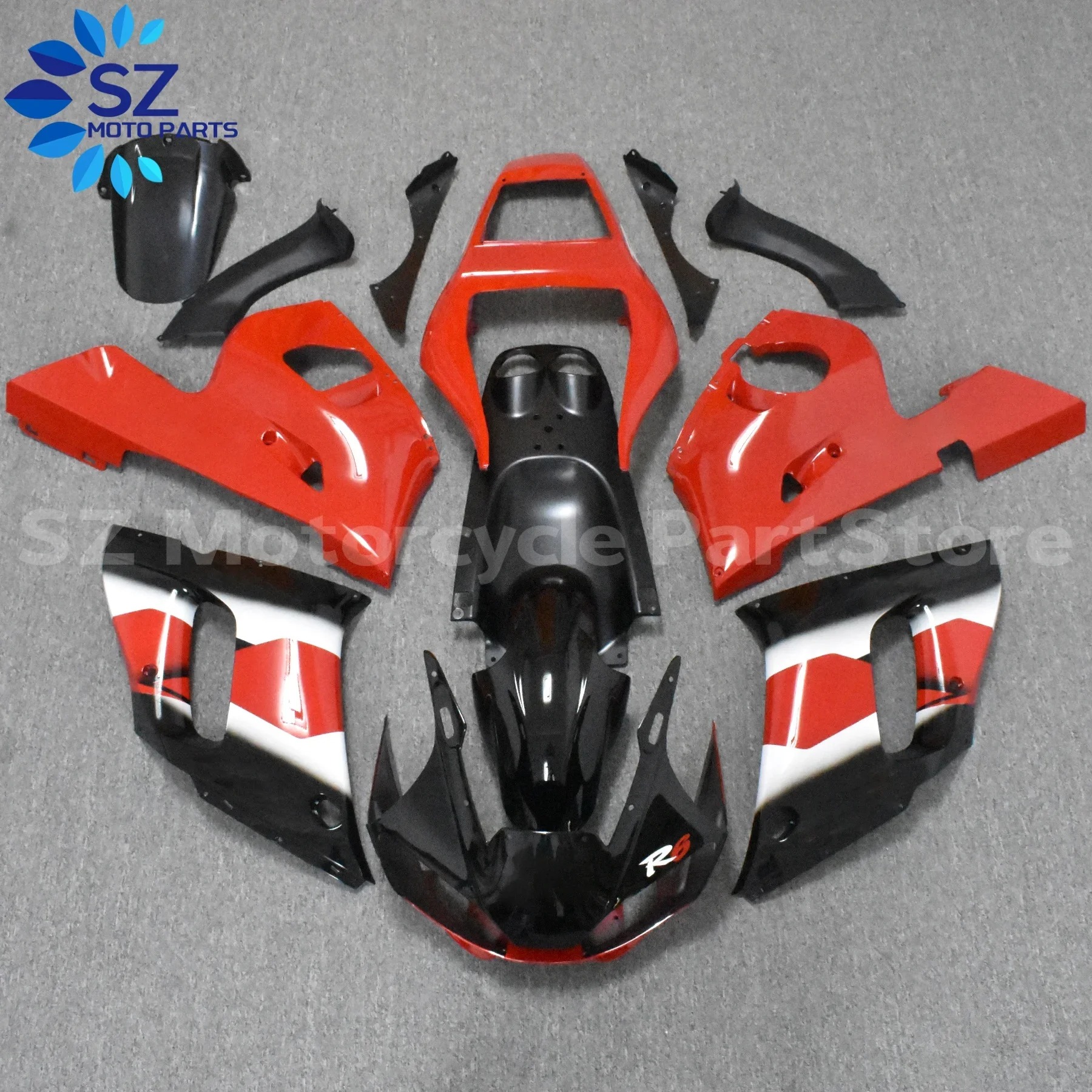 

New ABS Motorcycle Fairings Kit Fit For YAMAHA YZFR6 1998 1999 2000 2001 2002 YZF R6 98 99 01 02 Bodywork Set