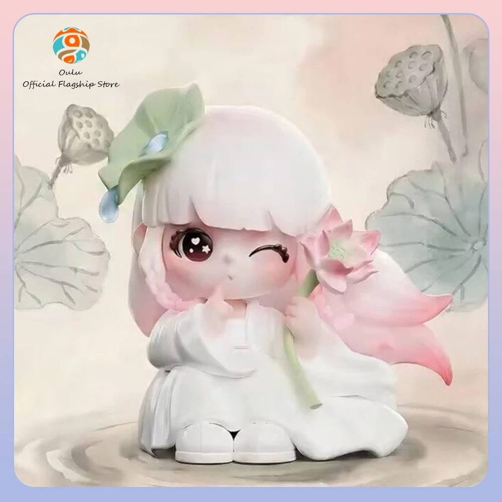 

New Genuine Liita Blind Box Liita Toy Doll Anime Figures Desktop Ornament Trendy Play Gift Toy Blossom Ink Series Mystery Box