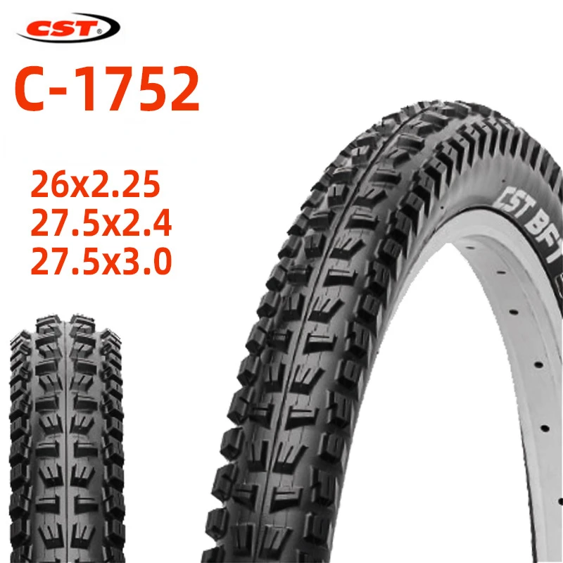 미끄럼 방지 자전거 타이어, 스노우 비치 외부 타이어, C1752, 26*2.25, 27.5*2.40, 27.5*3.0