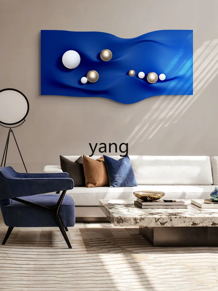 Yjq Light Luxury High-End Living Room Wall Painting Art Three-Dimensional Physical Ball Device Embossed Decorative Painting