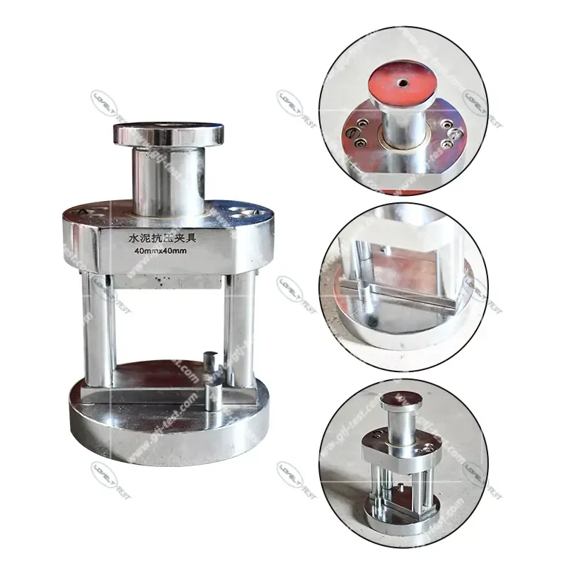 Mortar Prism Flexural Device Bending Fixture for Cement Pressure Testing