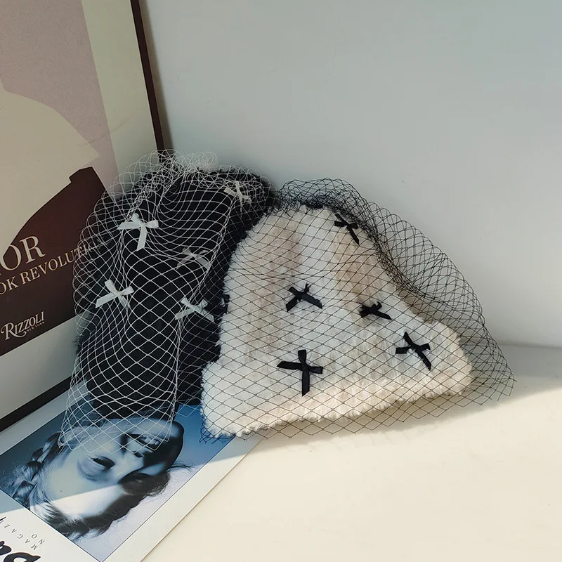 Hat VWomen Winter Knit Beanie Veil Warm Accessory For Cold Weather Autumn Sports Skiing Outdoor Holiday