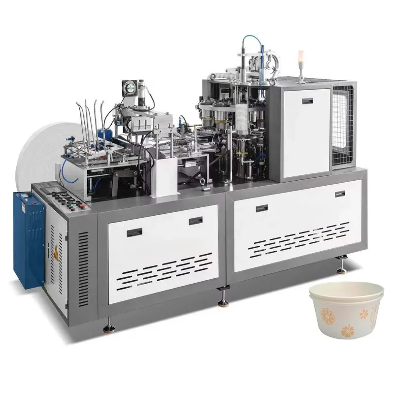 Low Price New Type Automatic for Noodles/Salad Paper Bowl Making Machine High Speed Paper Bowl Making Machine Prices