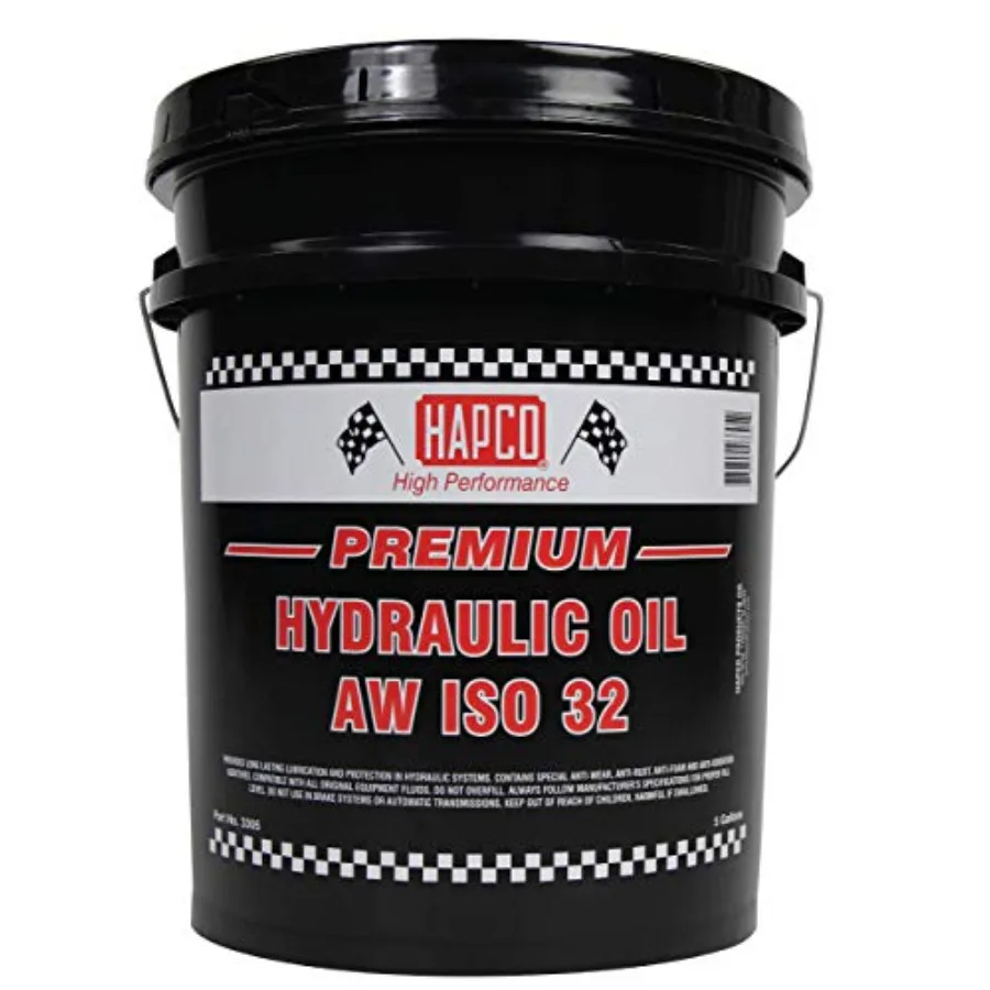

Premium Hydraulic Oil AW ISO 32 Anti-Wear Anti-Rust Anti-Foam and Anti-Oxidation 5 Gallon Made in USA