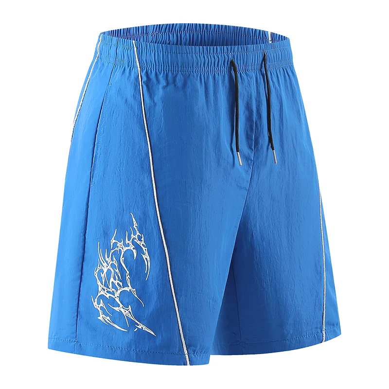 

Men New High Quality Quick Dry Loose Casual Shorts Teen Boys Casual Beach Shorts Male Summer Comfortable Daily Wear For Men