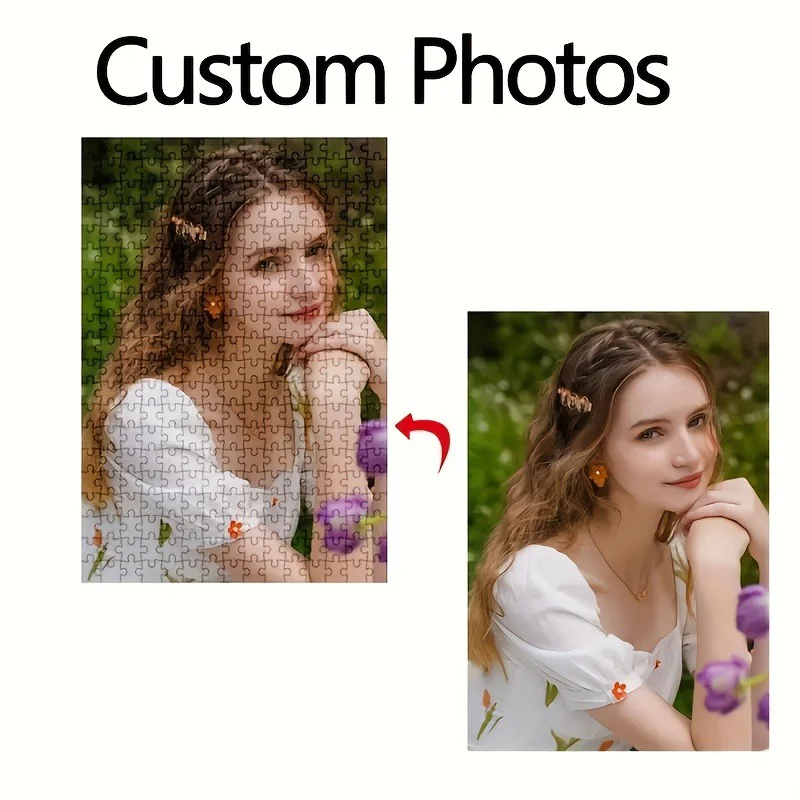 1000 Pcs Custom Puzzles with Your Own Design, Personalized Gifts for Weddings, Birthdays, Valentine's Day, Mother's Day, Father's Day, Christmas - Perfect for Parties and Special Occasions, Holiday Gifts, Party Favors, Unique Souvenirs, Creative Crafts, Craft Enthusiasts, Event Organizers