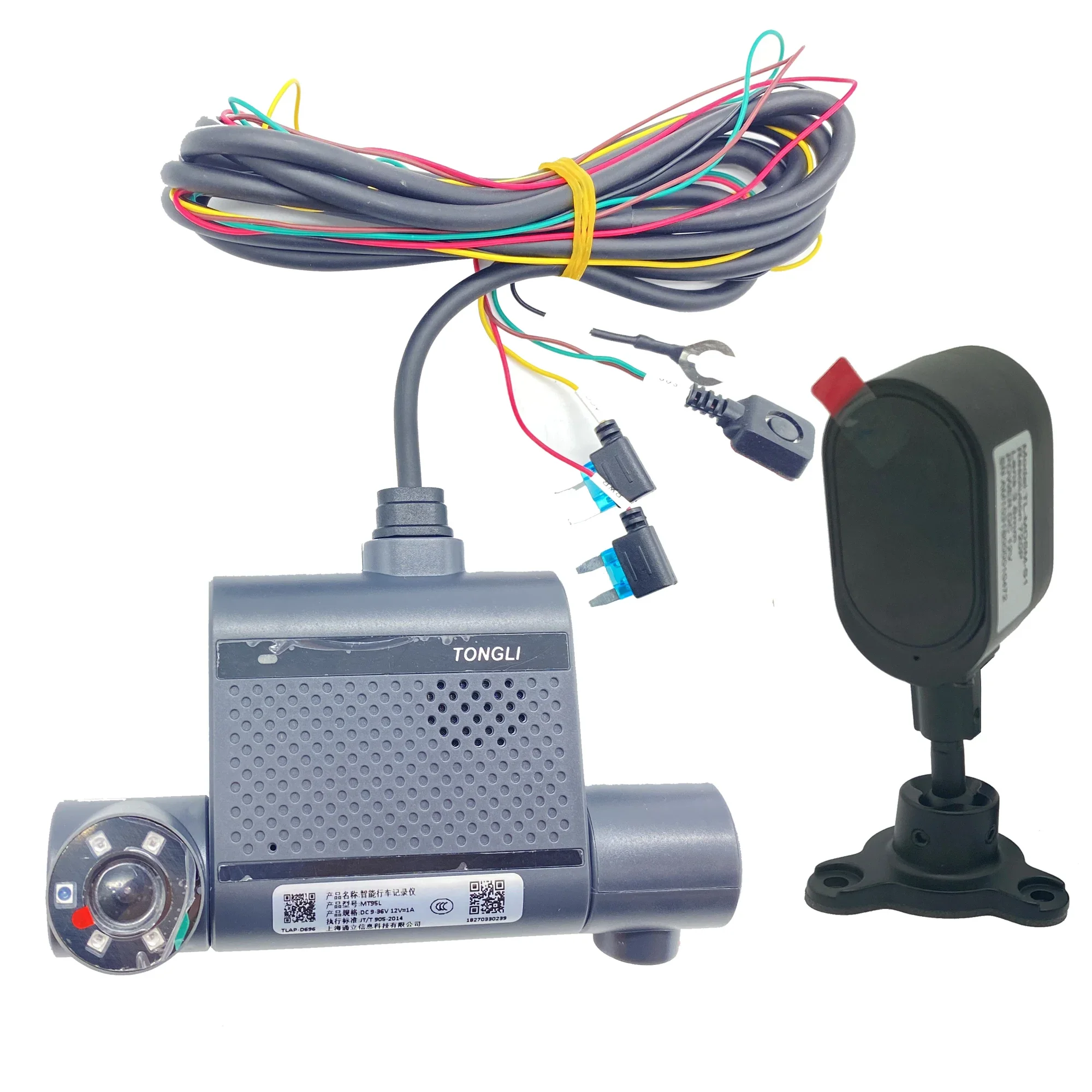 1080P Mobile DVR With 3 Lens Dash Cam AI ADAS DMS 4G GPS WiFi For Taxi 1-Year Warranty New Vehicle MDVR Kit