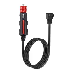Car Refrigerator Extension Cable18 AWG Car Refrigerator Power Cable Cooler 12-24V Car Refrigerator Heater Extension Cable 2/3/4M