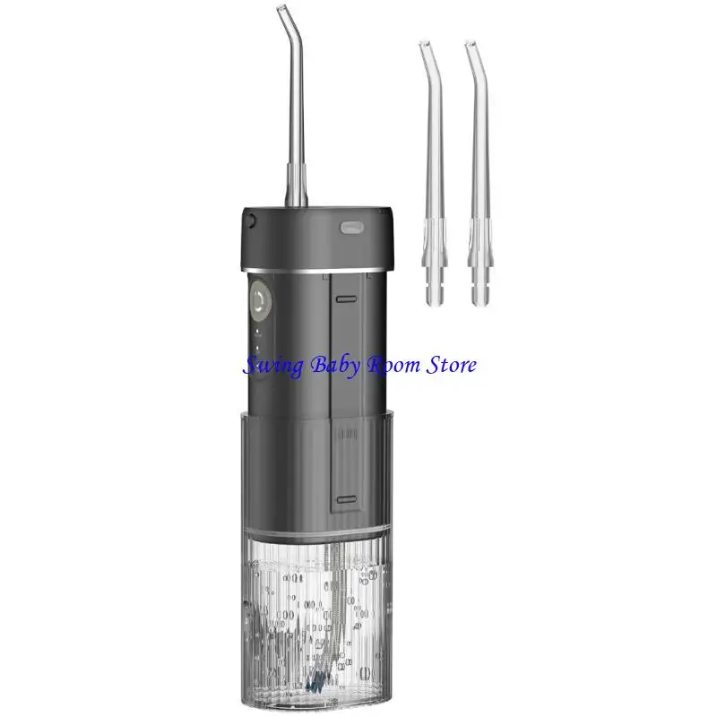 Portable Smart Electric Oral Irrigator Water Flosser 4 Jets 3 Modes Rechargeable Dental Water Jet Irrigator Dental Teeth Cleaner